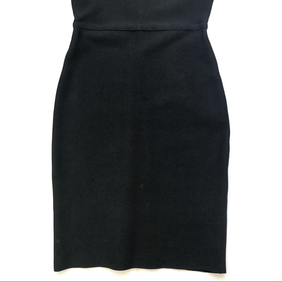 NWOT BCBG Max Azria black bodycon dress - Picture 3 of 8