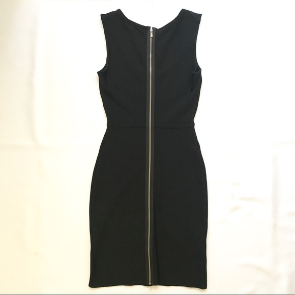 NWOT BCBG Max Azria black bodycon dress - Picture 5 of 8
