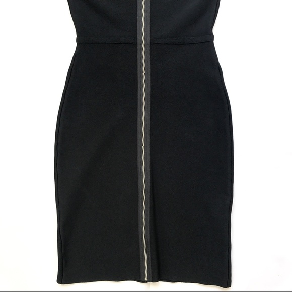 NWOT BCBG Max Azria black bodycon dress - Picture 7 of 8