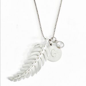 Stella & Dot NWOT Silver Charm Necklace