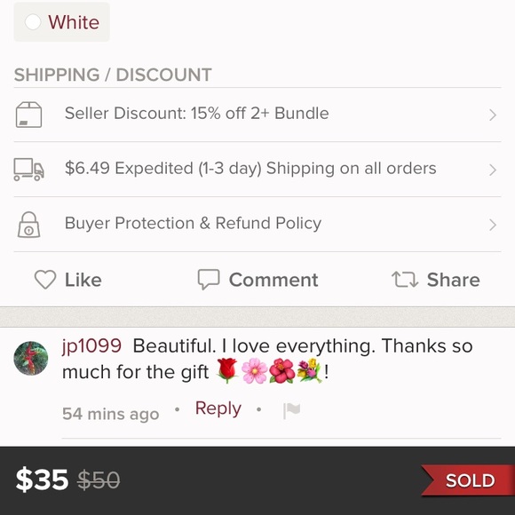 •hp• ONE LEFT!!! lace top - Picture 4 of 4