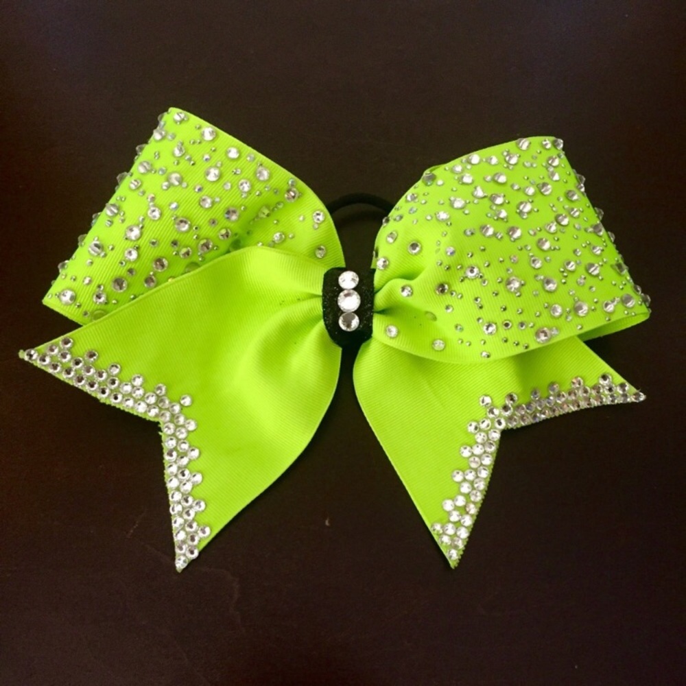 Cheer Bow Swarovski Crystals