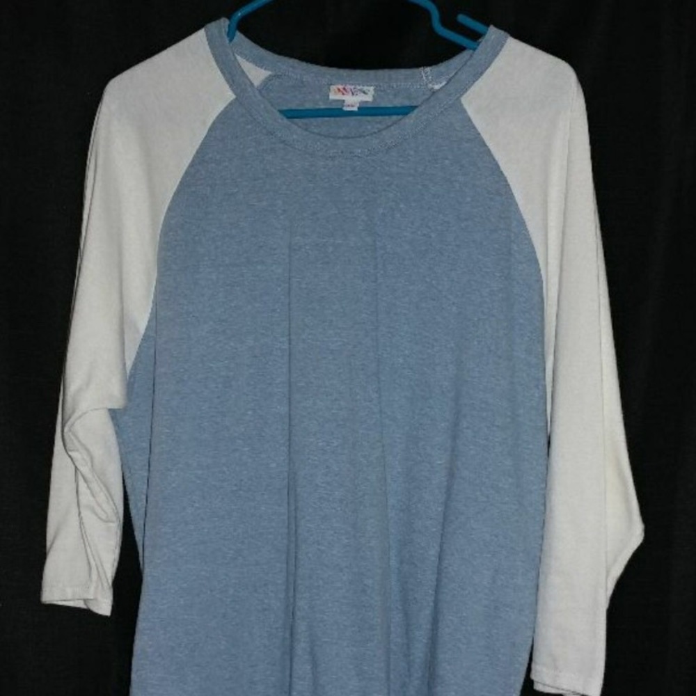 Lularoe randy blue cream 3x