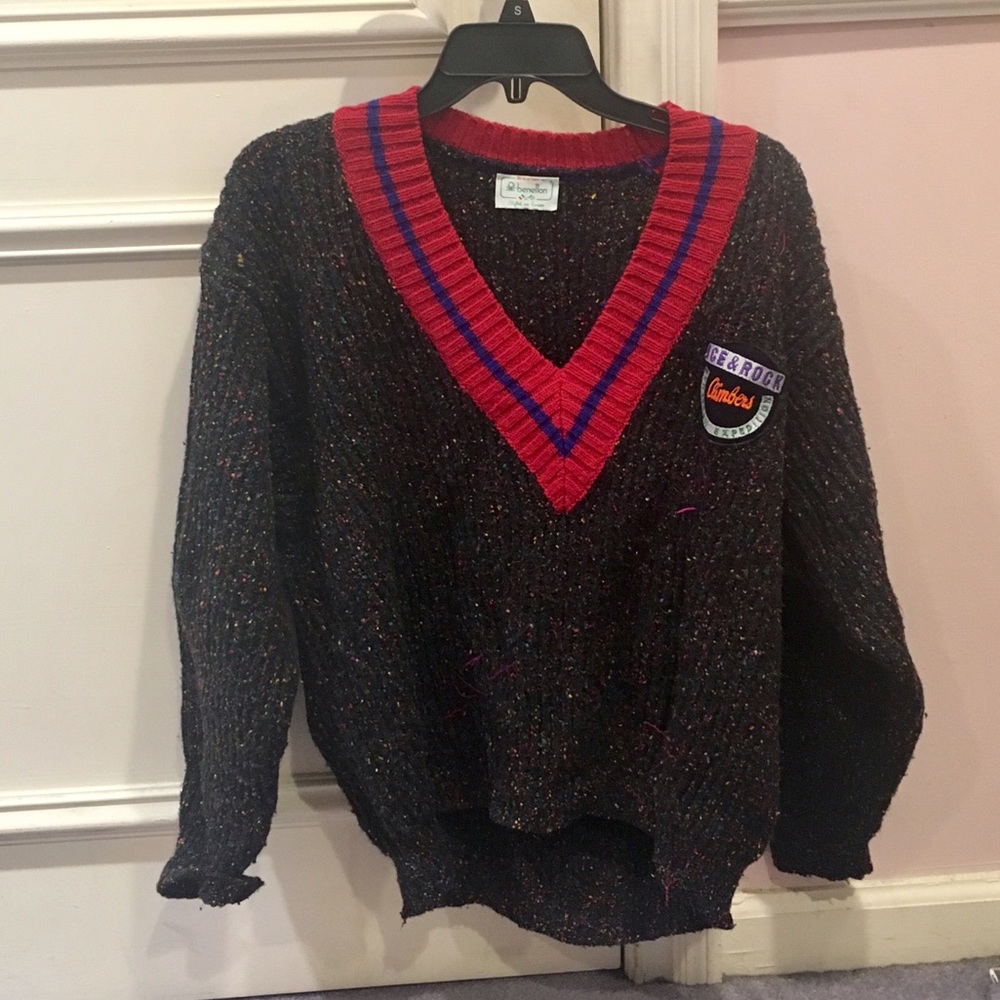 Vintage Benetton Gray Sweater