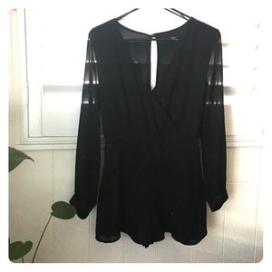 Black romper
