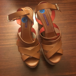 Ralph Lauren Purple Label Wedge Sandals