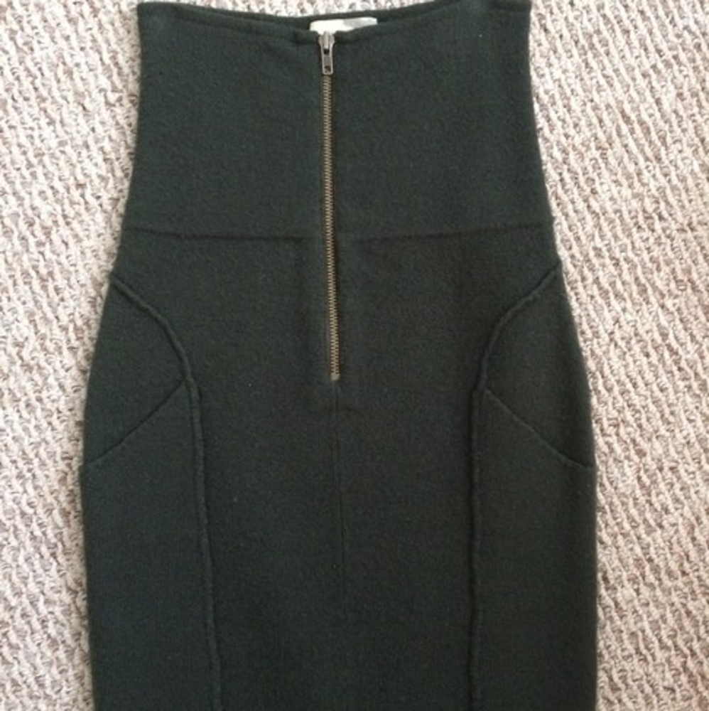 Elizabeth & James Wool Pencil Skirt