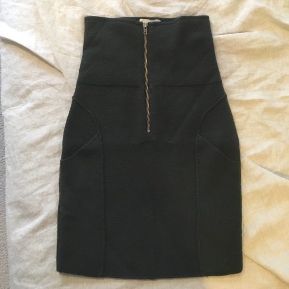 Elizabeth & James Wool Pencil Skirt - Picture 7 of 7