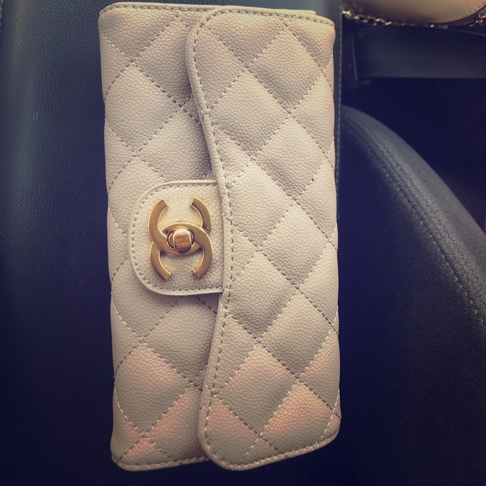 Chanel wallet/wristlet