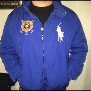 Blue Polo Ralph Lauren Heavy Jacket