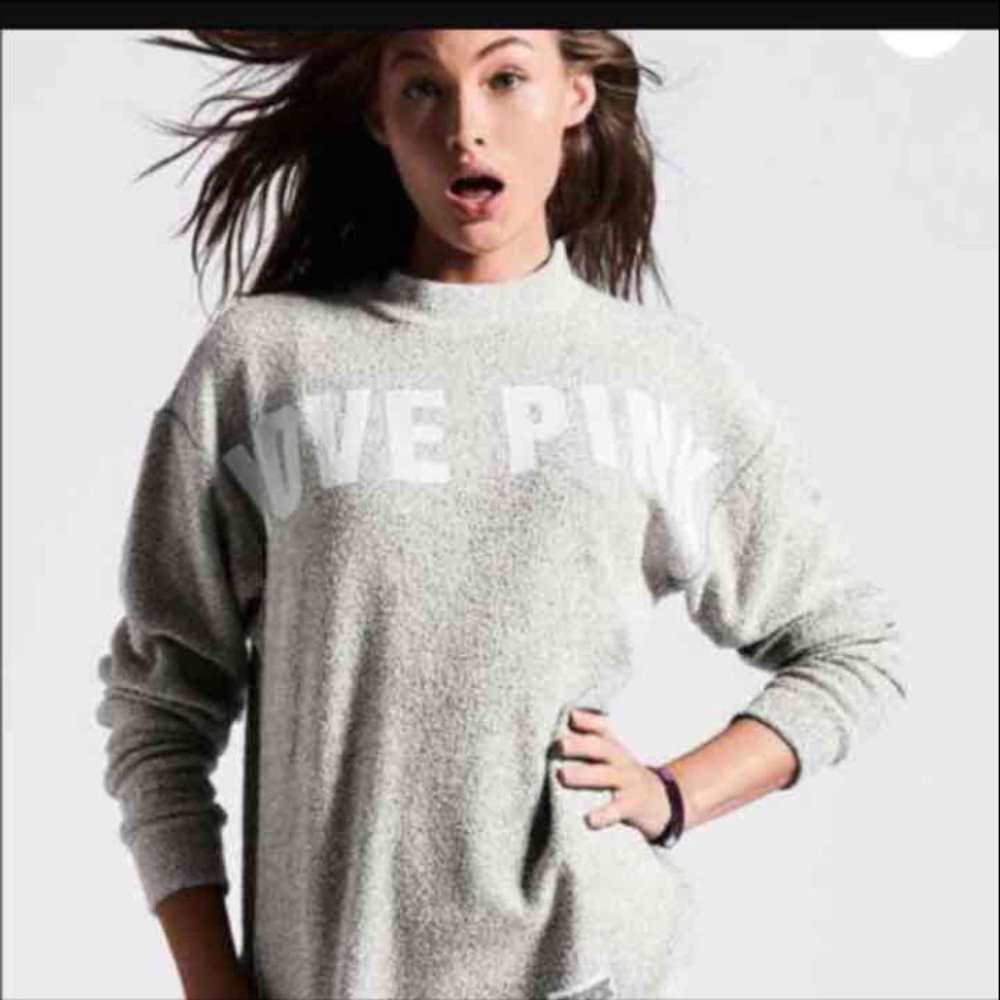 PINK Mock Sweater