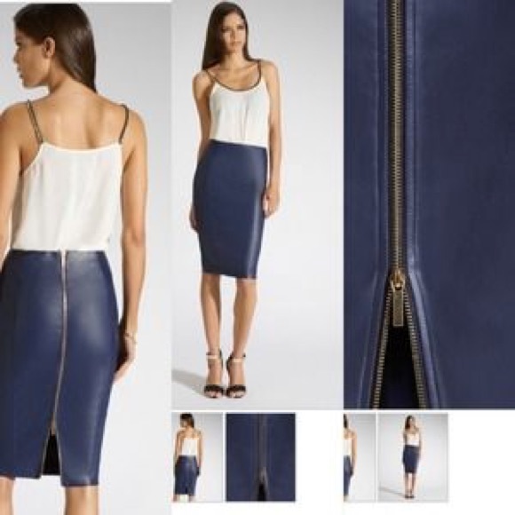 Kardashian Kollection Dresses & Skirts - Kardashion Kollection Leather skirt