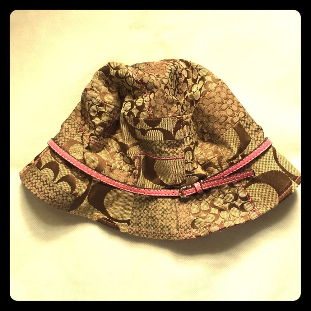 Coach signature bucket hat