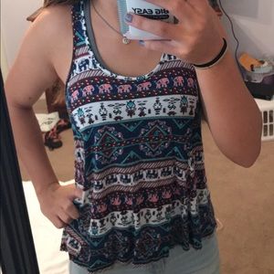 Boho tank top