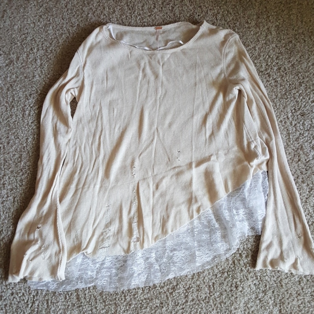 Brand New Free people long sleeve T-shirt