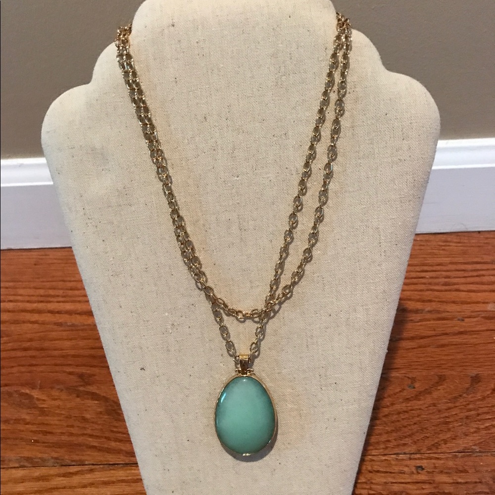 Stella & Dot Sanibel reversible stone necklace