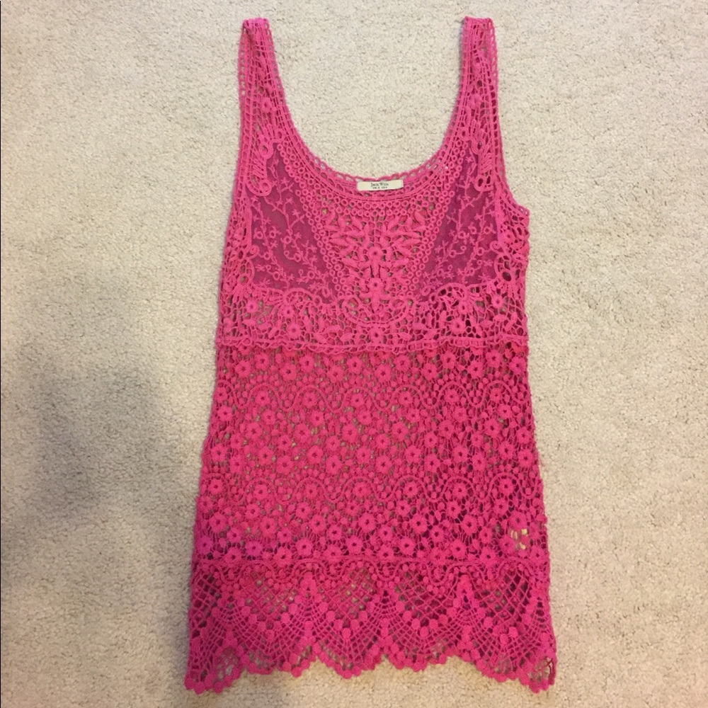 Jack Wills lace top.
