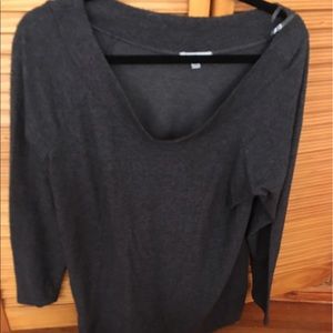 Scoop neck tunic