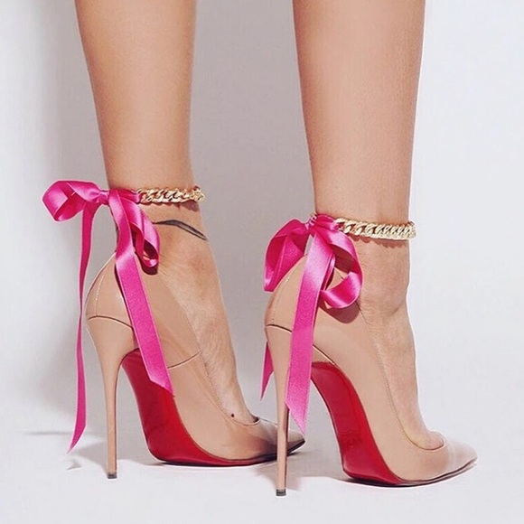 💫Host Pick🌟 Elegant Ribbon Bow Anklet - Picture 5 of 8