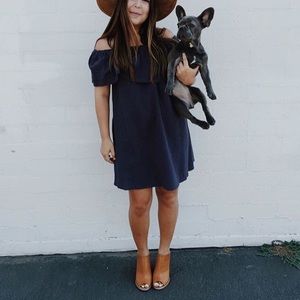 DESERT DREAMING DRESS // off the shoulder dress