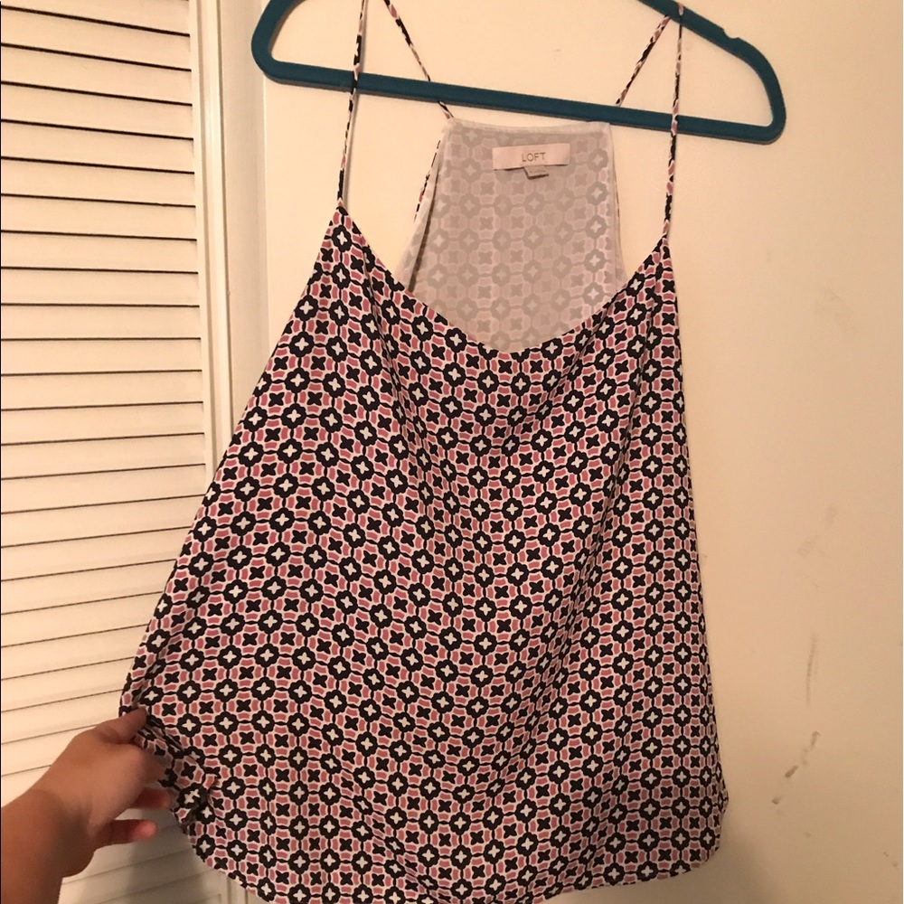 LOFT spaghetti strap dressy tank