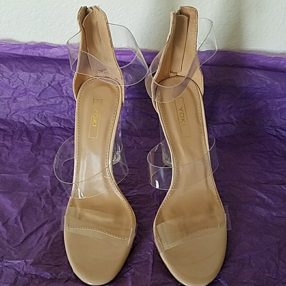 Trendy Glass Heels
