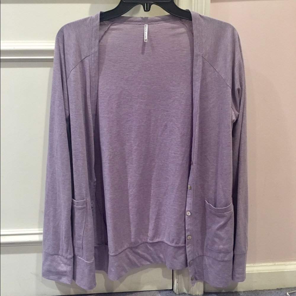 Tresics Lavender Cardigan