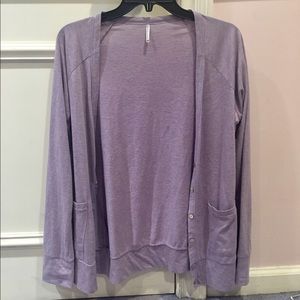 Tresics Lavender Cardigan