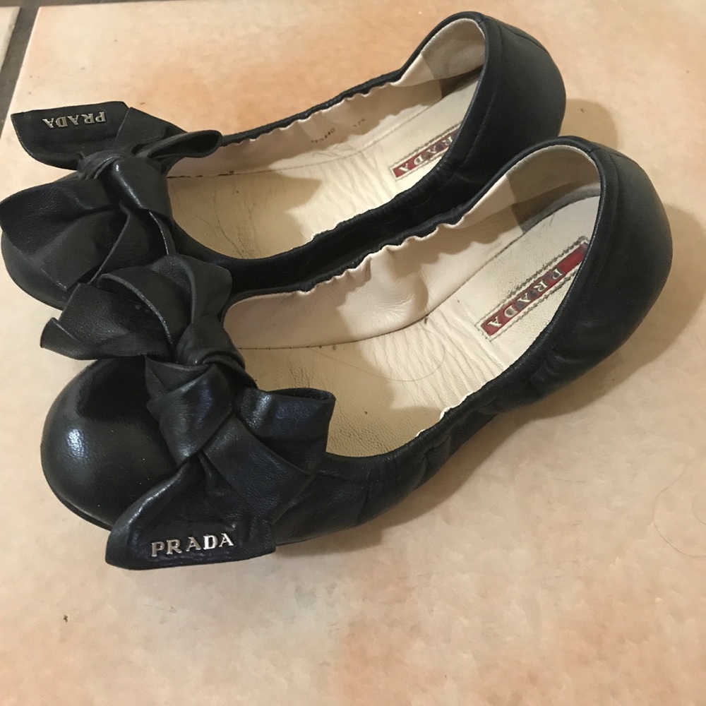 Authentic Prada Ballet Flats