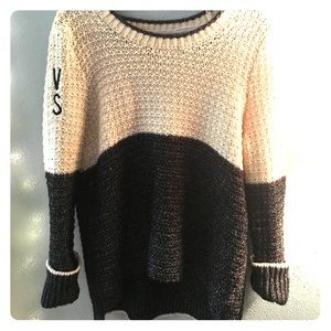 Preppy Two-Tone Victoria's Secret Sweater