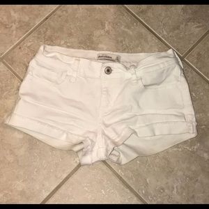 white shorts