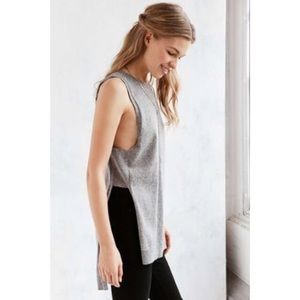 Silence & Noise Sleeveless Tunic Vest Tank Top