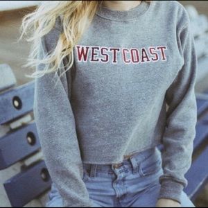 This is a brandy Melville cropped sweater