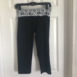 PINK capris leggings