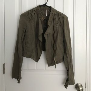 Free People Crop Jacket