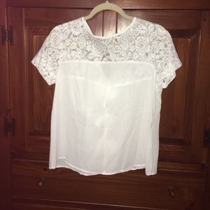 Lace Silky Blouse