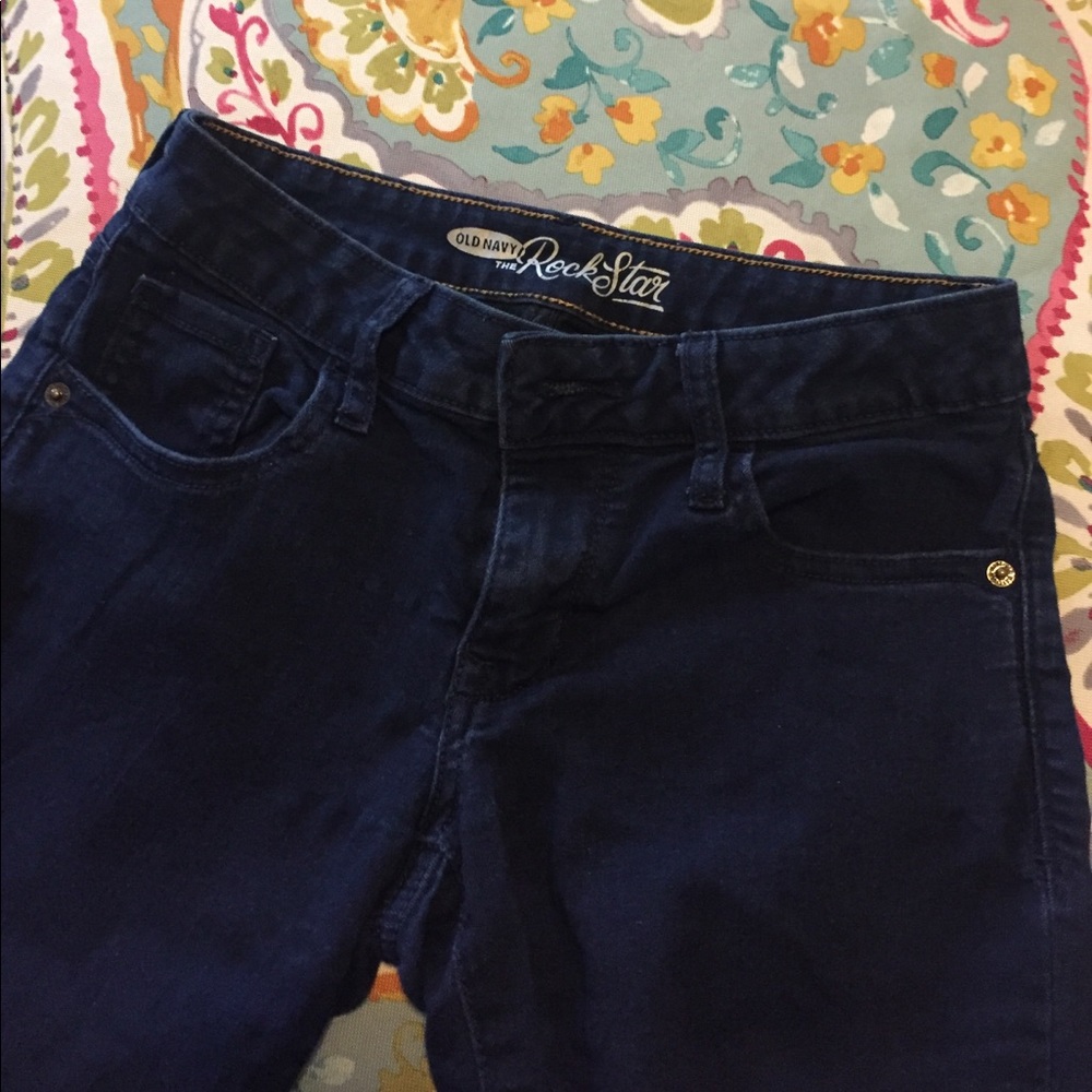 Old navy rockstar skinny jeans