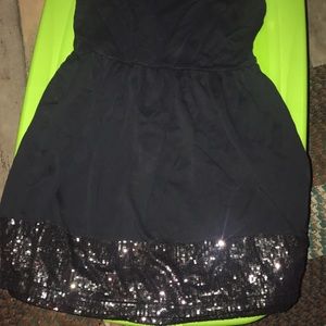 Black w/ sequence dress
