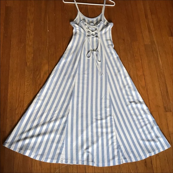 Stripes Maxi Dress, Size Small - Picture 4 of 4