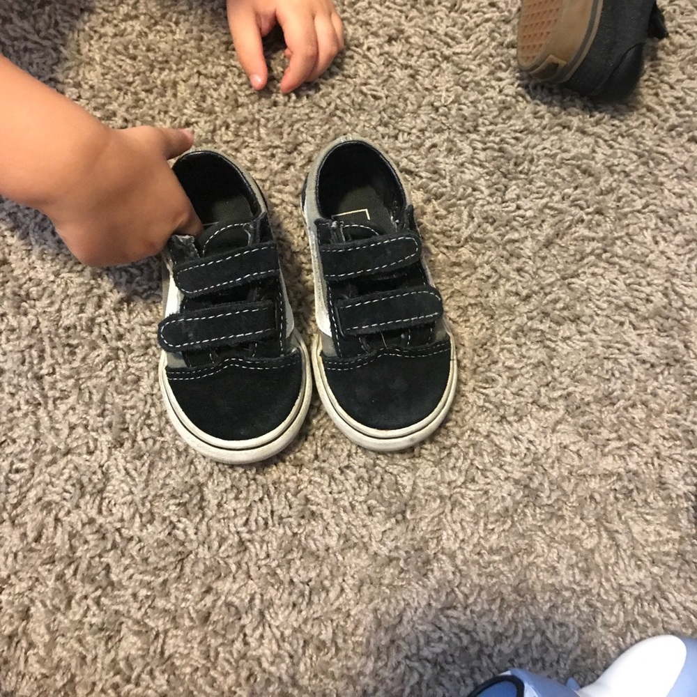 Toddlers boys size 5 vans