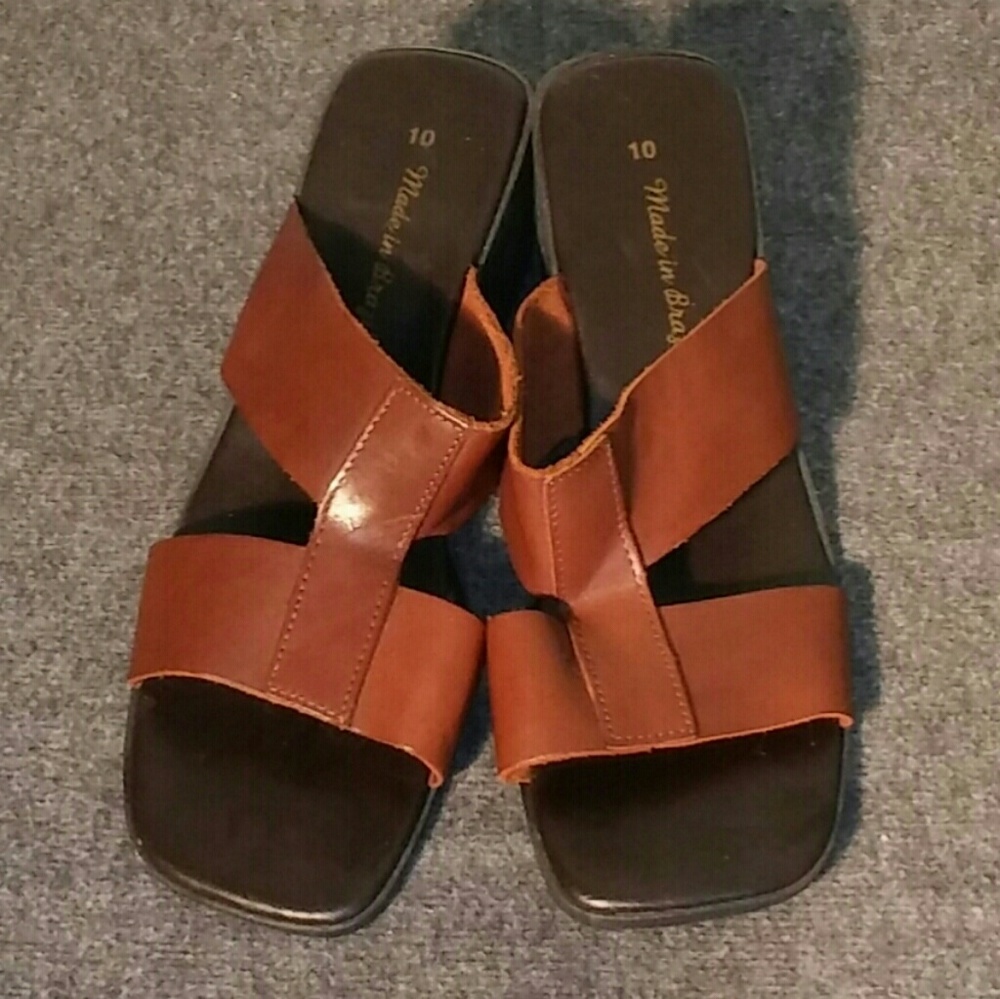 Made in Brazil leather sandals