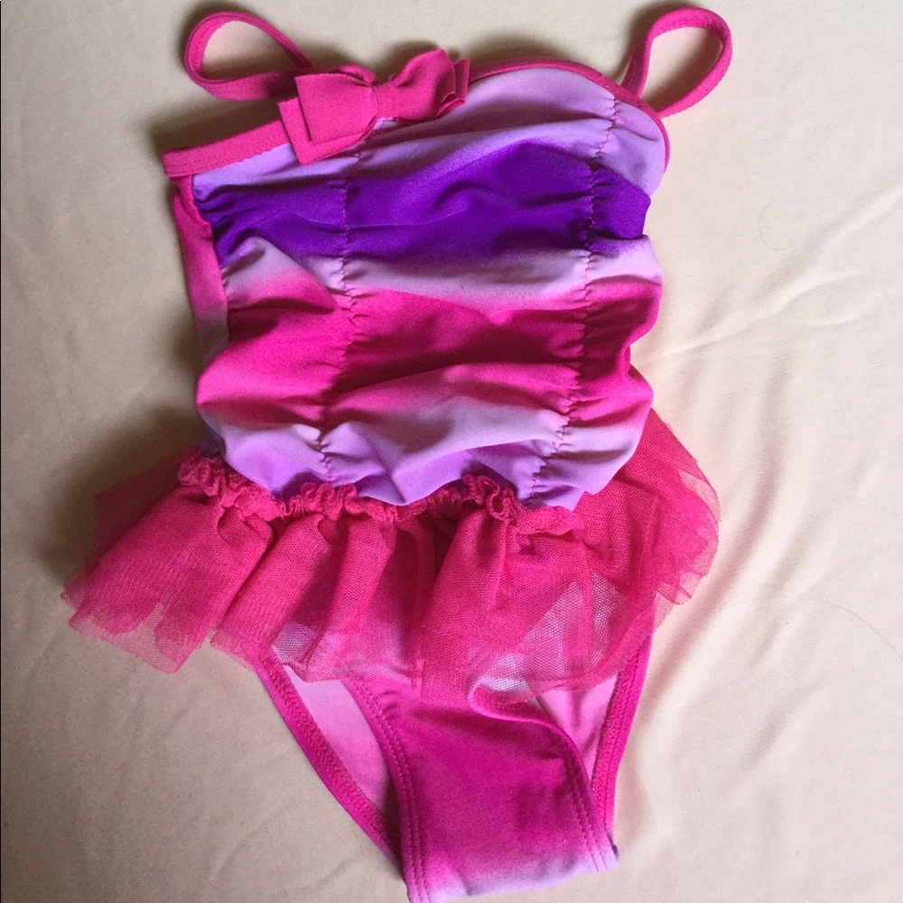 Baby one piece swimsuit.