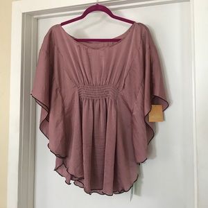 Blush blouse