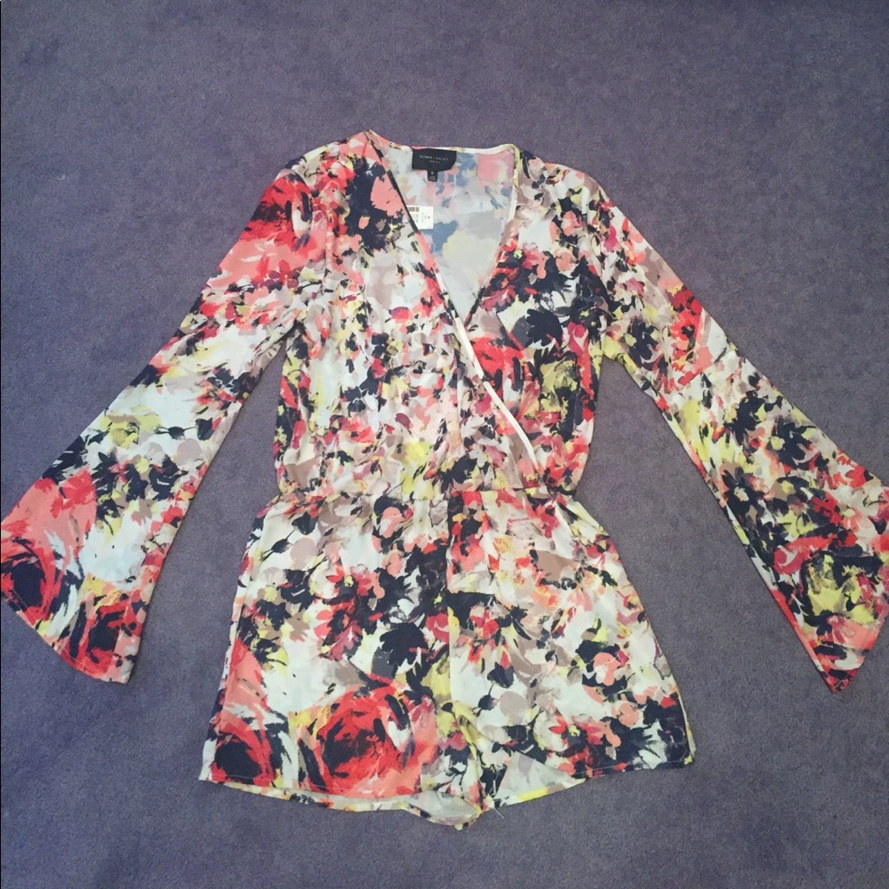 Romeo and Juliet long sleeve romper