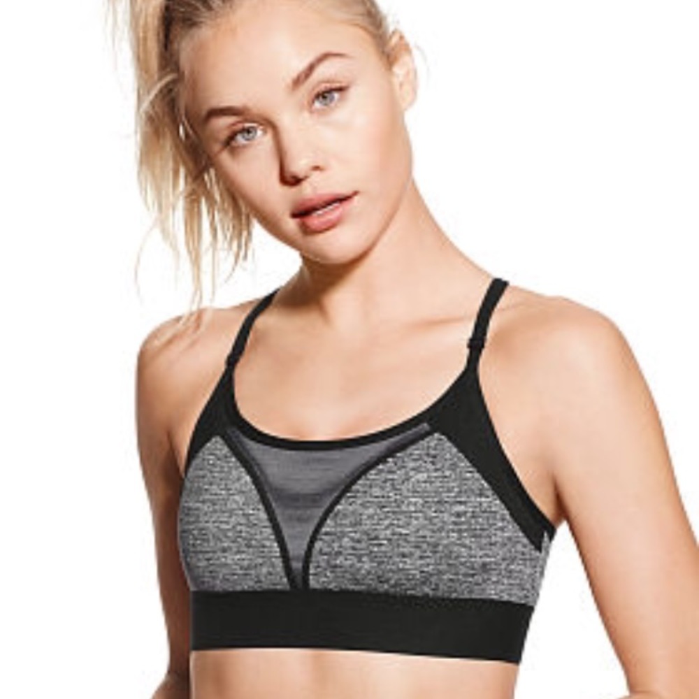 PINK Victoria's Secret Ultimate Strappy Sports Bra