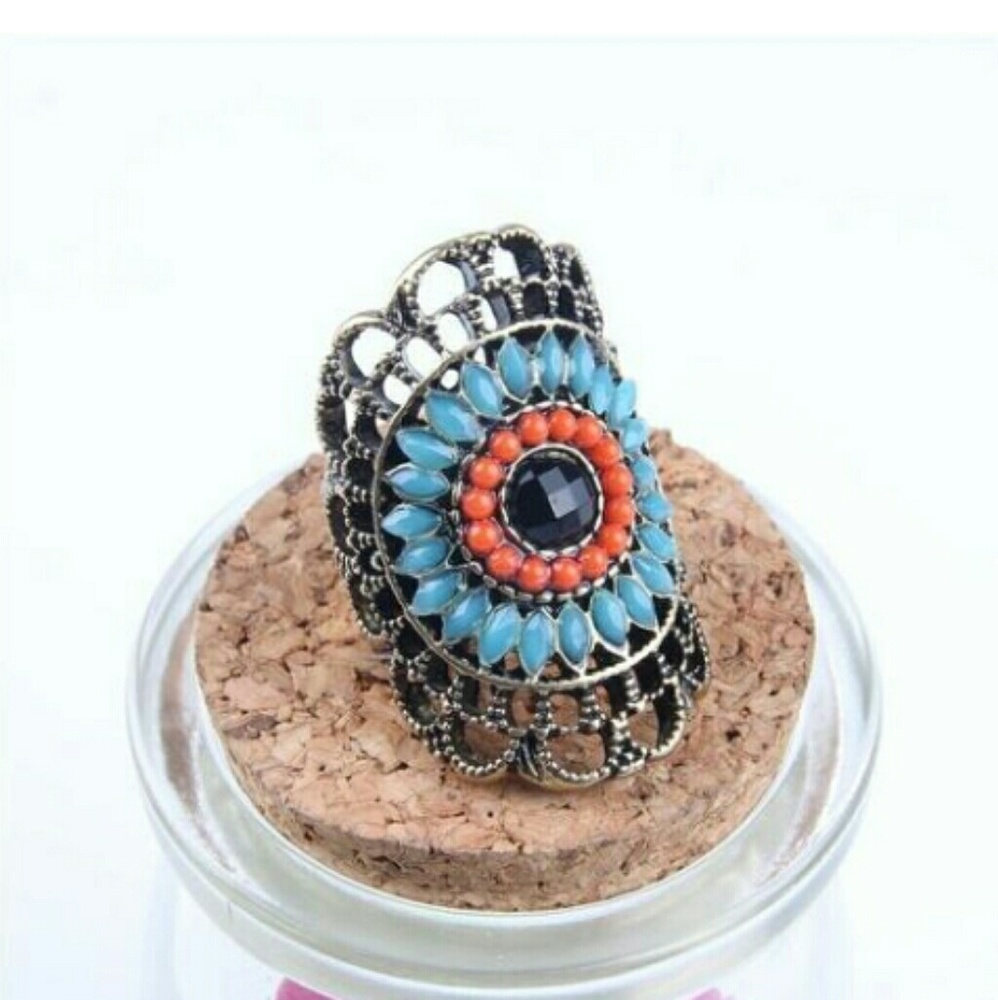 Boho Chic Tribal Ring