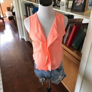 Pretty Pink sleeveless blouse