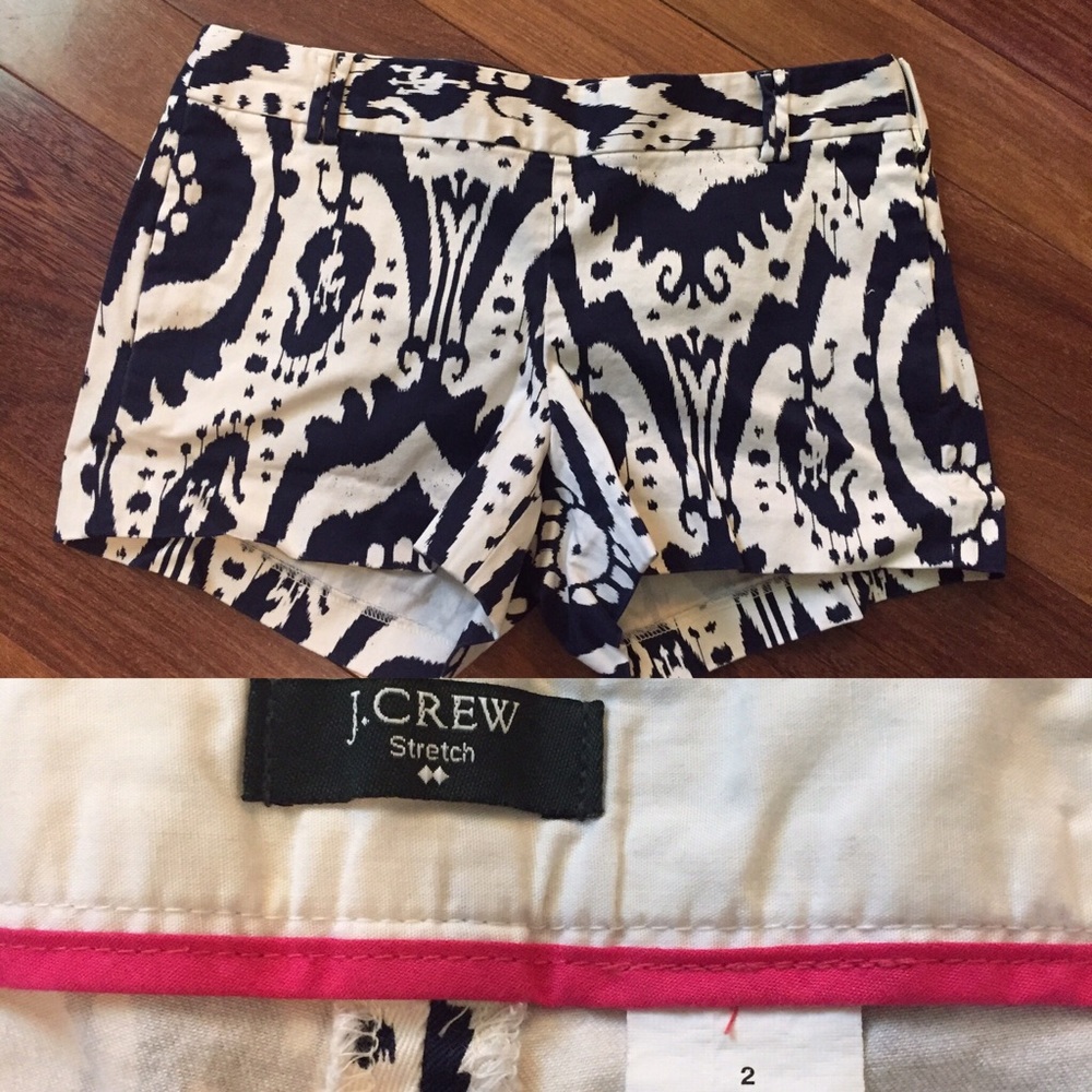JCrew IKat shorts