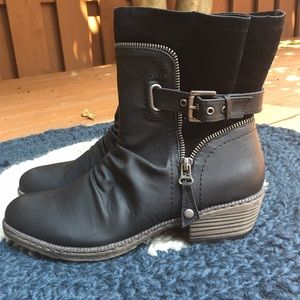 Rieker "Bernadette" Low Calf Boot