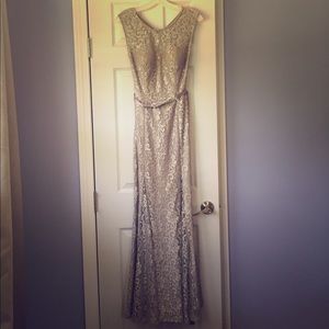 Prom dress from David's bridal